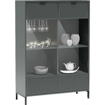 Vinotéka Casarredo Vitrína na nohách 2D ODEON green stone