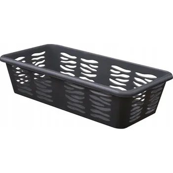 Obraz Dárkový koš plast šedý