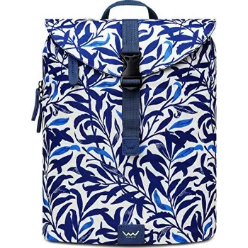 Vuch Dámský batoh Corbin Leaves Blue + 2 měsíce na vrácení zboží