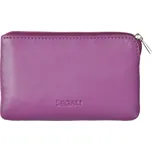 SEGALI Kožená mini peněženka-klíčenka 7289 fuchsia + 2 měsíce na vrácení zboží