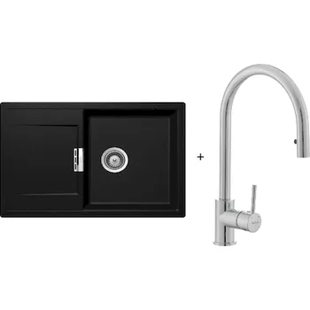 Vodovodní baterie Set dřezu Schock a baterie SIKO SETSCHOCK13