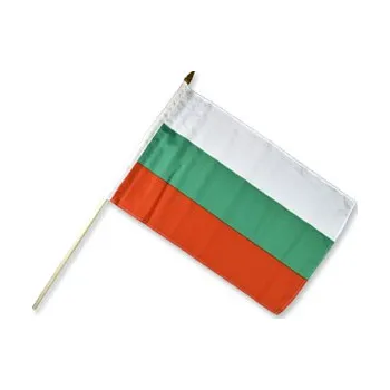 Vlajka Vlaječka - praporek Bulharsko 30 x 45 cm