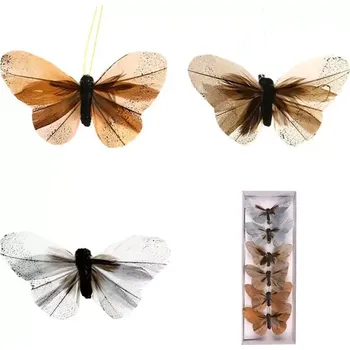 Motýl s klipem, 6ks MO1964 - SLEVA 3% s kodem radost25