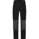 James & Nicholson Kalhoty Slim Line JN 1813, strečové, do pasu COT02113M002m6-black Černá 42