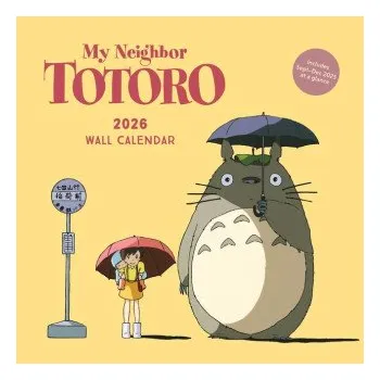 Kalendář Studio Ghibli My Neighbor Totoro 2026 Wall Calendar (EN)