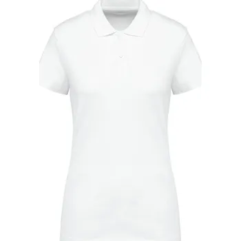 Pánská móda Kariban Polokošile Kariban PK201, elastická, krátký rukáv, dámská COT20020100101-white S Bílá