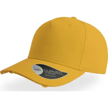 Pracovní přilba Atlantis Headwear Kšiltovka Cargo, 5 panelová COT33803020099-yellow Žlutá UNI
