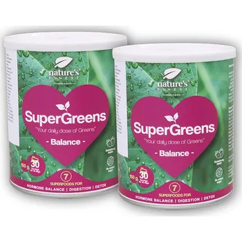 Zdraví 2x Bio Supergreens balance 150g