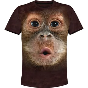 tricko orangutánek 3d velikost: 6XL - šířka 70 cm, délka 79 cm