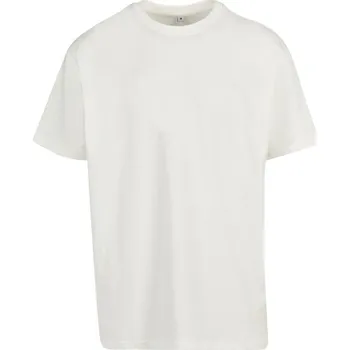 pracovní tričko Build your Brand Tričko BY 102, oversize, krátký rukáv, pánské COT560102aht00-blanc white XS Bílá blanc