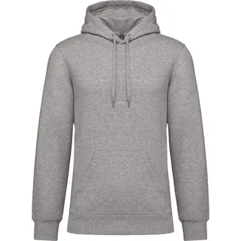 pracovní mikina Kariban Mikina Kariban K4037 Made in Portugal s kapucí COT20403739803-oxford grey L Šedá oxford