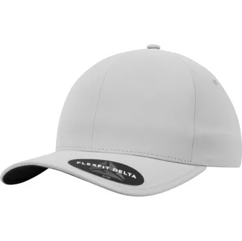 Pracovní přilba Flexfit Kšiltovka Flexfit Delta 180, 6 panelová COT55018064012-silver S-M Stříbrná