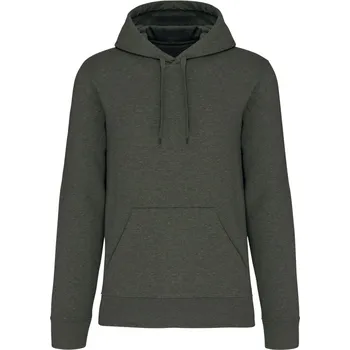 pracovní mikina Kariban Mikina Kariban K4027 s kapucí, ekologická, pánská COT204027zk113-green marbl 3XL Melír zelená