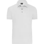 James & Nicholson Polokošile JN 1300, žerzejová, krátký rukáv, pánská COT02130000103-white L Bílá