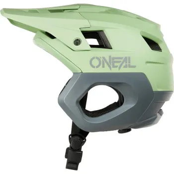 Cyklistická přilba Přilba MTB - O'NEAL Trapper SOLID - zelená / šedá XS/S