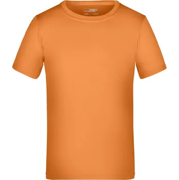 pracovní tričko James & Nicholson Tričko JN 358K, sportovní, žerzejové, krátký rukáv, dětské COT02358K23504-orange XL Oranžová