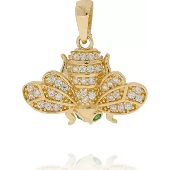 Přívěsek Přívěsek zlatá včela se zirkony