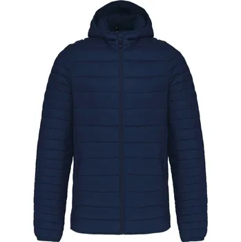 pracovní bunda Kariban Bunda s kapucí Kariban K6110, prošívaná, lehká, pánská COT20611000314-navy Navy 4XL