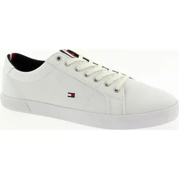 Pánské tenisky TOMMY HILFIGER Pánské bílé textilní tenisky FM0FM01536-0K4-847 Velikost 44