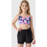 Dětské kraťasy 4F 4FJWSS25UBDSF151 DEEP BLACK 122-128