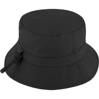Klobouk Fiebig - Headwear since 1903 Nepromokavý černý bucket hat - podzimní voděodolný klobouk - Fiebig 1903 Velikost: 59 cm (L)