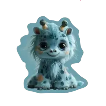 samolepka Samolepky - příšerky VIII (sada 5 ks)