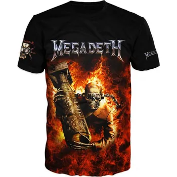 Pánské tričko metalove-tricko-Megadeth-bomba velikost: 146 - šířka 39 cm, délka 51 cm