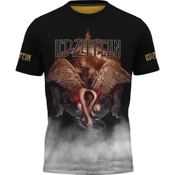 Pánské tričko hardrockove-tricko-Led-Zeppelin velikost: 146 - šířka 39 cm, délka 51 cm