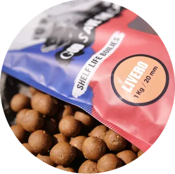Boilies G.B.U. Boilies Livero - 1 kg 30 mm
