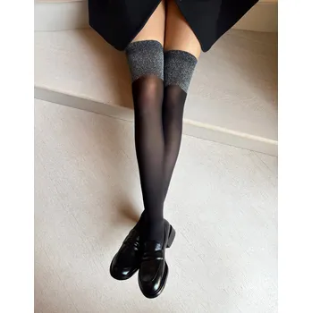 Dámské punčochy Lesklé samodržící punčochy Veneziana Extreme 30 den