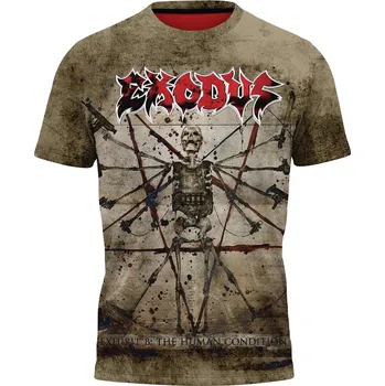 Pánské tričko tricko-celopotisk-hudebni-skupina-Exodus velikost: 7XL - šířka 73 cm, délka 80 cm