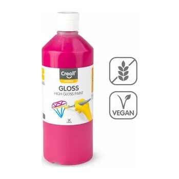Speciální výtvarná barva Creall barva s vysokým leskem Gloss, 500 ml, magenta