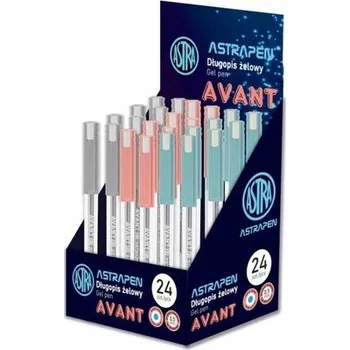 Set školních potřeb Długopis żelowy Avant Pen (24szt) ASTRA