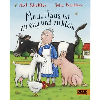 První čtění Mein Haus ist zu eng und zu klein - Scheffler, Axel [DE] (2015, Kartonová knížka, Beltz)