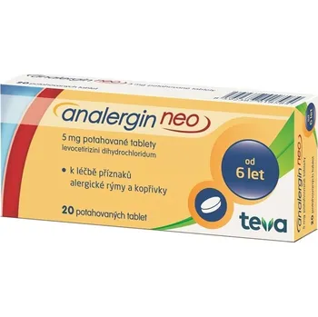 Lék na alergii Teva Analergin Neo 5 mg