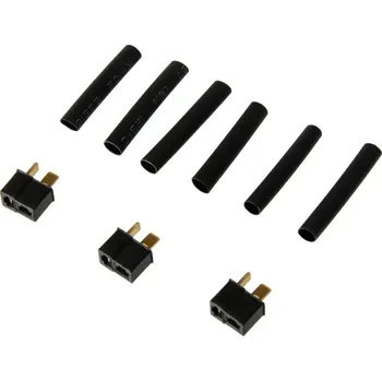 Baterie pro airsoftovou zbraň Sada 3ks mini Dean-T konektorů - samice, Prometheus