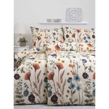 Povlečení Prodloužené krepové povlečení Renforcé - Veronika