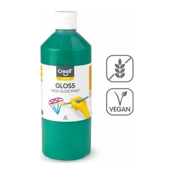 Speciální výtvarná barva Creall barva s vysokým leskem Gloss, 500 ml, zelená