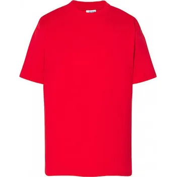 Chlapecké tílko Klasické dětské tričko JHK v rovném střihu s bočnímy švy Barva: červená, Velikost: 12-13 let JHK150K