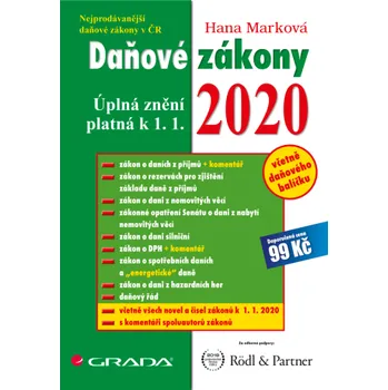 Daňové zákony 2020 - Hana Marková