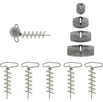 CAPERLAN Jigová hlava na lov štik na nástrahu TP SCR 2XL