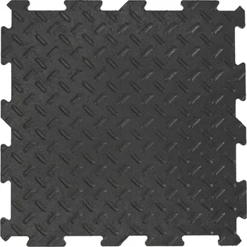 Venkovní dlažba Gumová dlaždice ALFA 30 x 30 cm, černá MHEU5100330, 1 ks