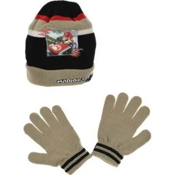 Čepice ČEPICE A RUKAVICE SUPER MARIO - velikost 52 (cs, Forkids)