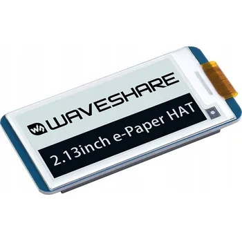 Zabezpečení domácnosti Displej WaveShare e-Paper 2.13'' (A) HAT