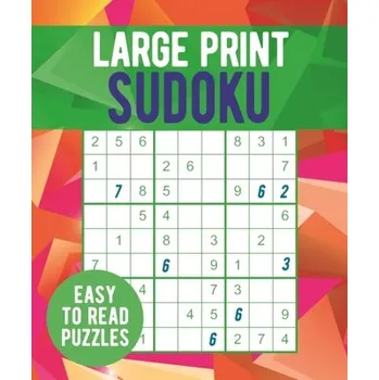 Kniha Large Print Sudoku - Saunders, Eric [EN] (2023, Brožovaná, Arcturus Publishing Ltd)