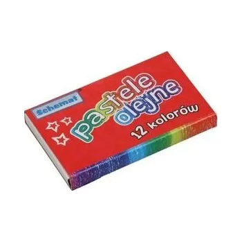 Set školních potřeb Pastele olejne 12 kolorów (pl, 2000, Schemat)