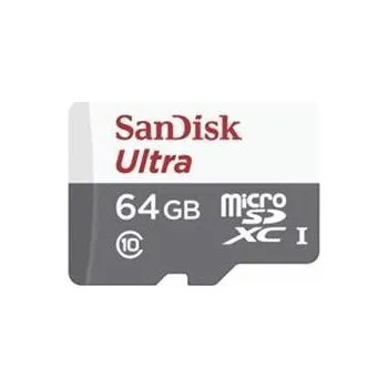Paměťová karta Sandisk MicroSDXC karta 64GB Ultra (80MB/s, Class 10 UHS-I, Android)