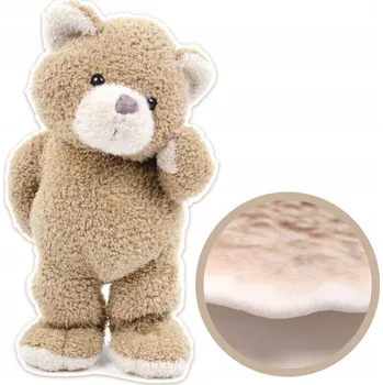 Samolepící dekorace Plyšová 3D samolepka na zeď, nábytek MEDVÍDEK 84x138 Cm