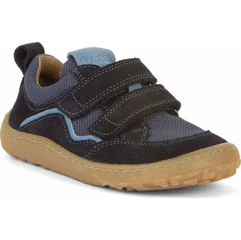 Chlapecké tenisky Froddo Barefoot dětské tenisky kůže/textil Base G3130260 Dark Blue Velikost: 26