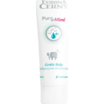 zubní pasta Eurona Jemná dětská pasta pro péči od prvních zoubků Pure Mimi 50 ml (Působí jako prevence vzniku zubního kazu)